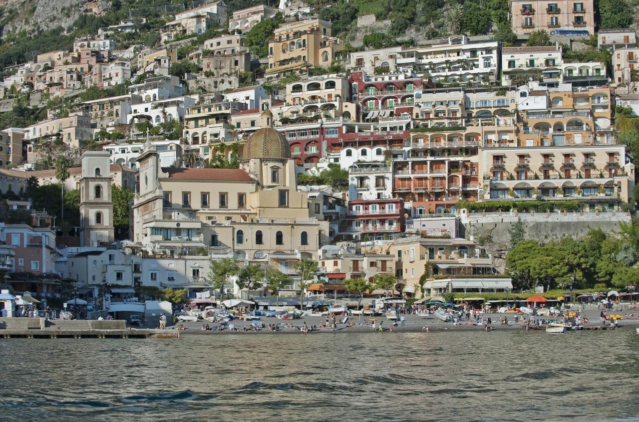 Villa La Tartana Positano Bagian luar foto