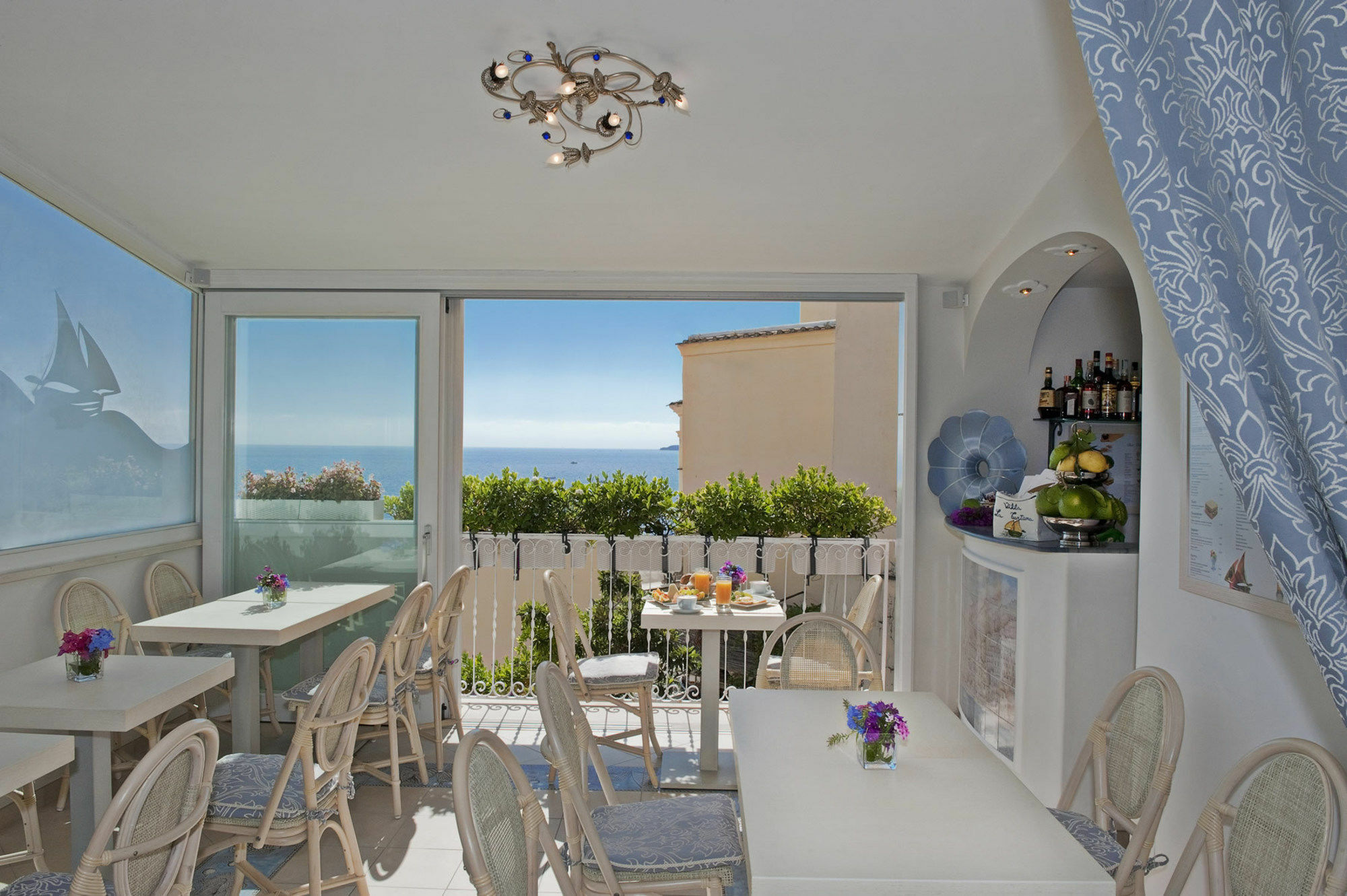 Villa La Tartana Positano Bagian luar foto